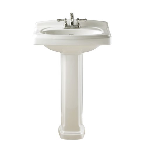 American Standard 0555.401.020 Portsmouth Complete Pedestal Sink with 4